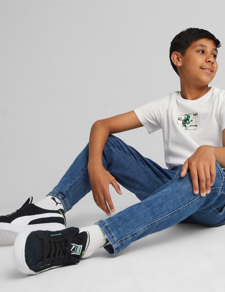 Playera Puma manga corta para niño