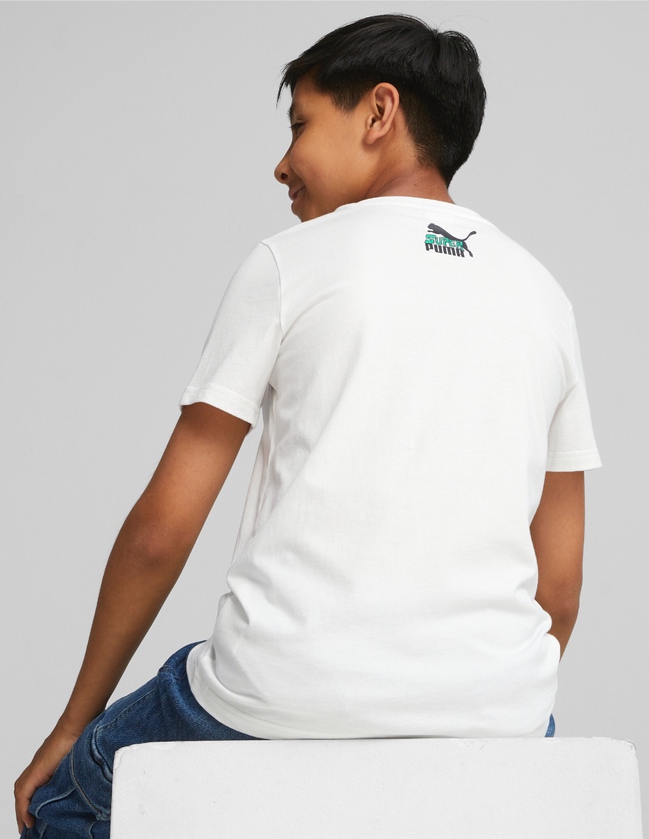 Playera Puma manga corta para niño