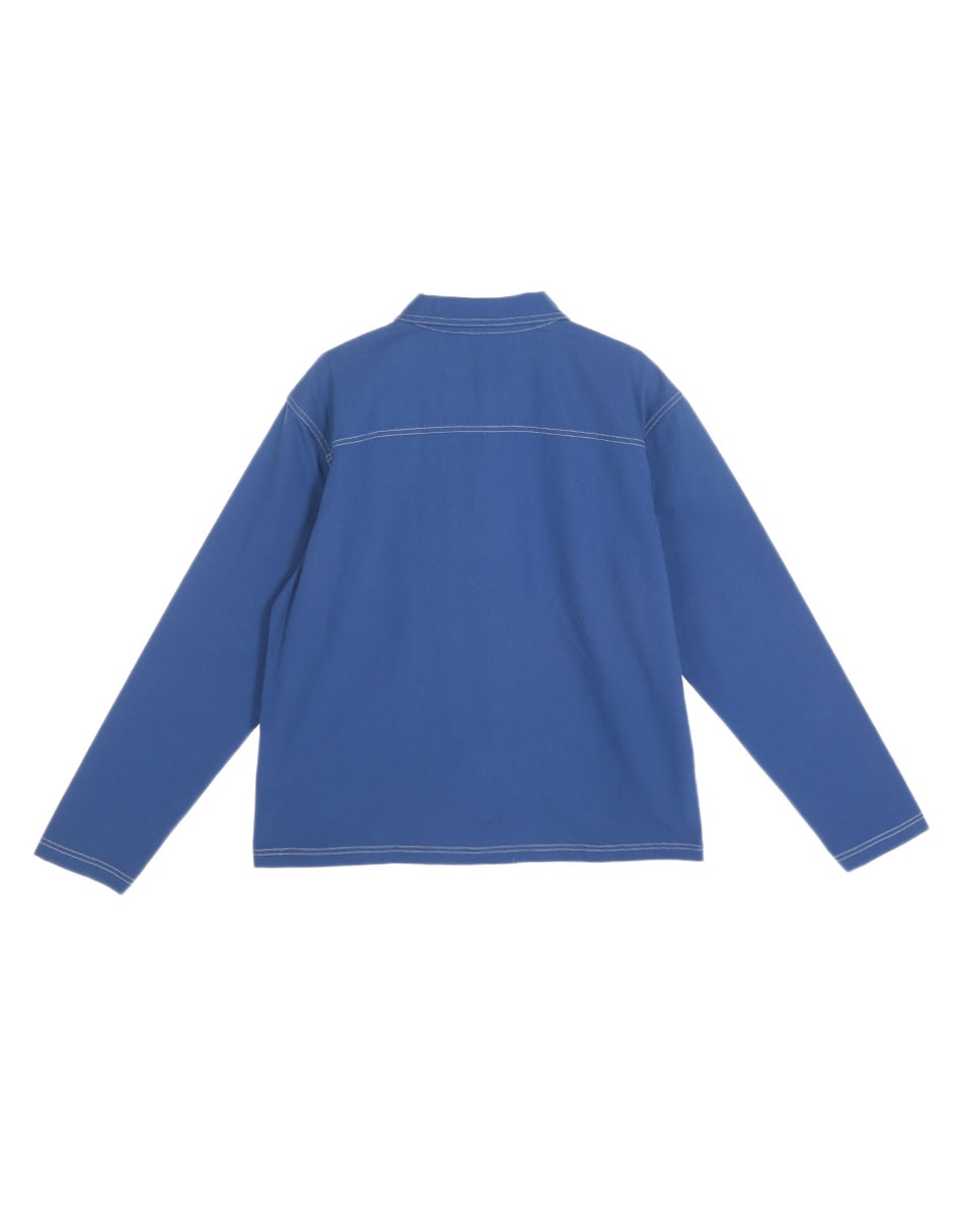 Camisa casual de algodón manga larga para niño