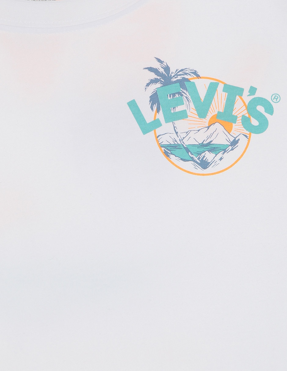 Playera Levi's manga corta para niño