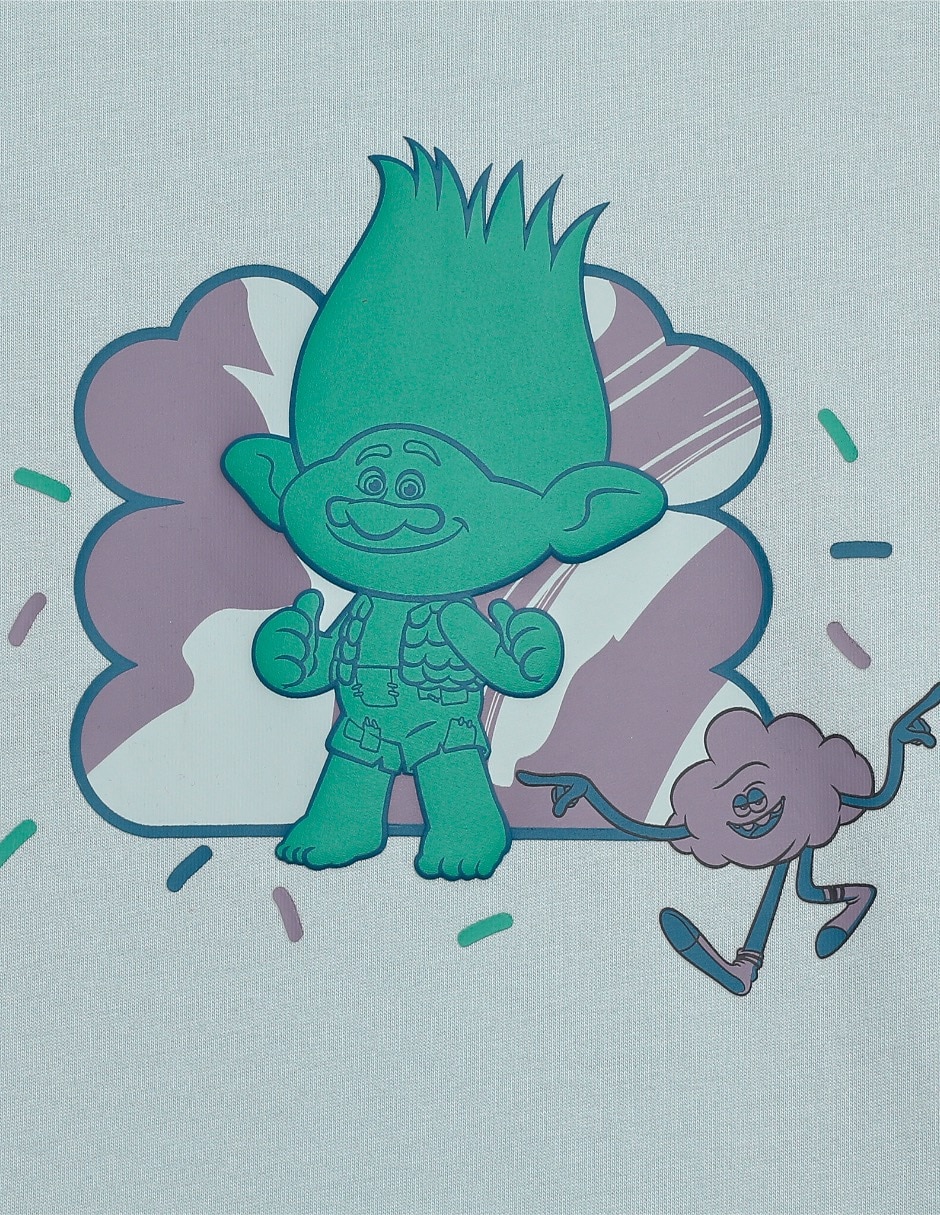 Playera Trolls Trolls Graphic Tee manga corta para niño 5