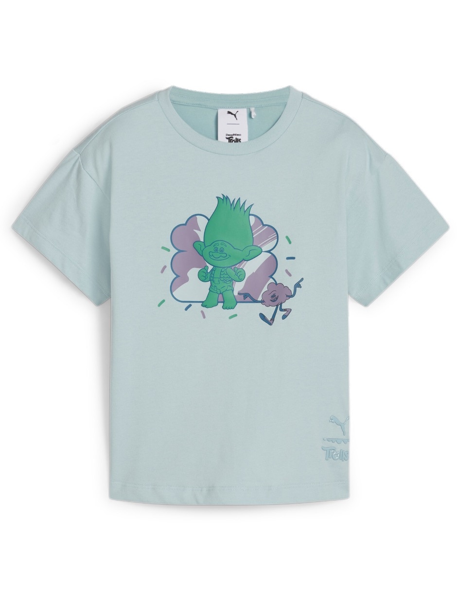 Playera Trolls Trolls Graphic Tee manga corta para niño 3