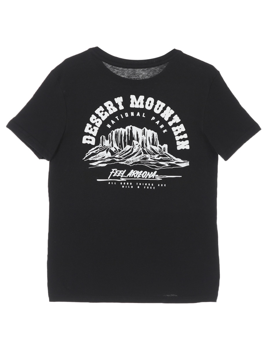 Playera manga corta para niño