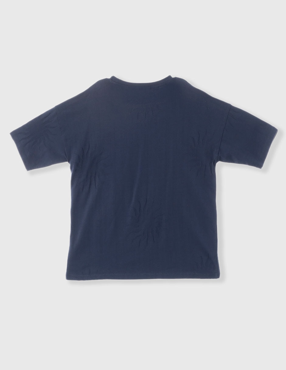 Playera manga corta para niño