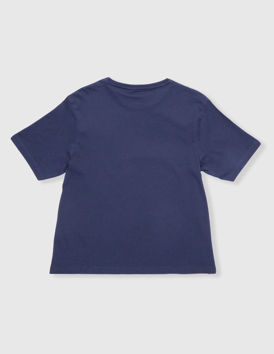 Playera manga corta para niño