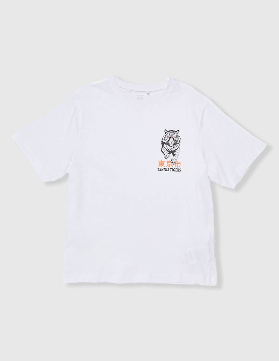 Playera manga corta para niño Playera manga corta para niño