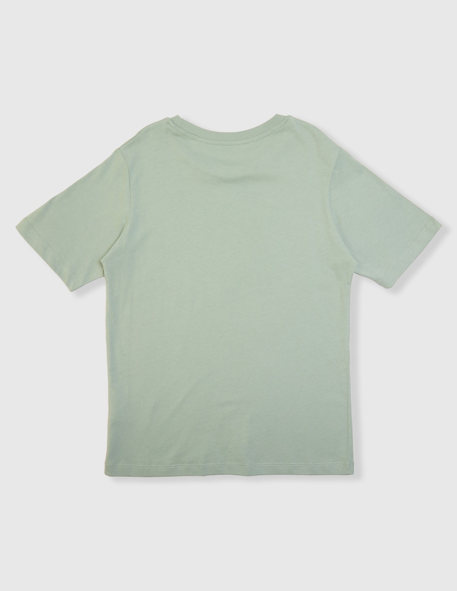 Playera manga corta para niño