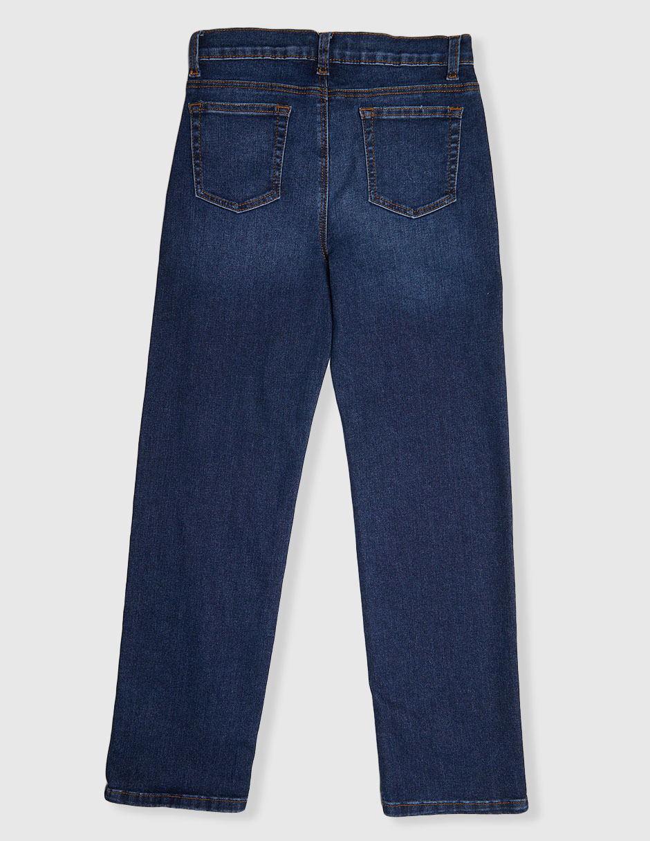 Jeans straight That's It deslavado para niño