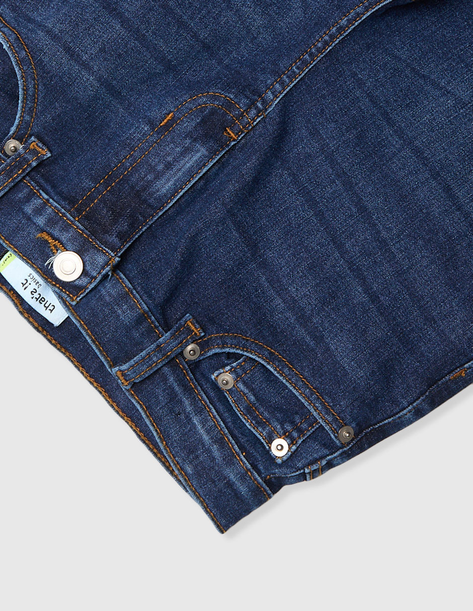 Jeans straight That's It deslavado para niño