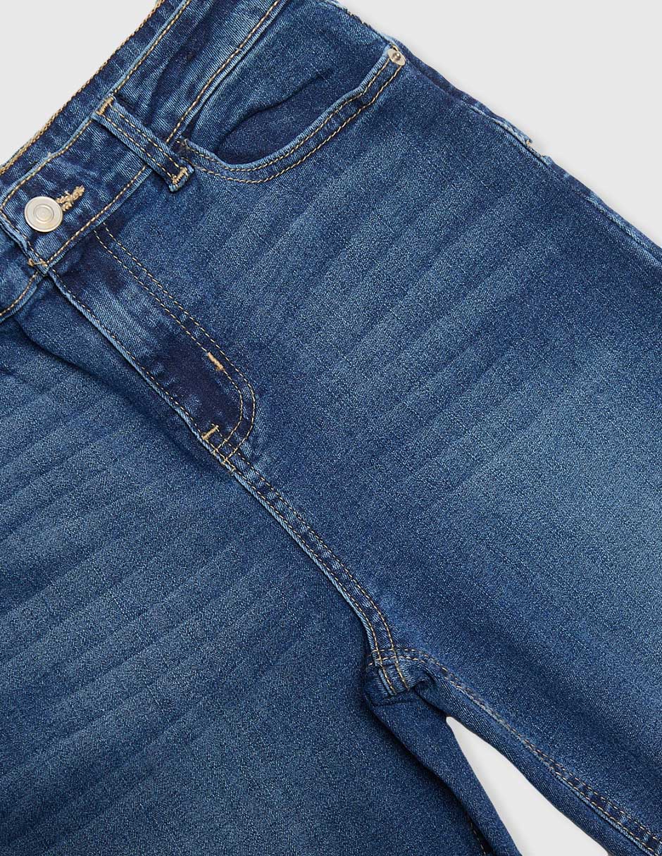 Jeans straight That's It deslavado para niño