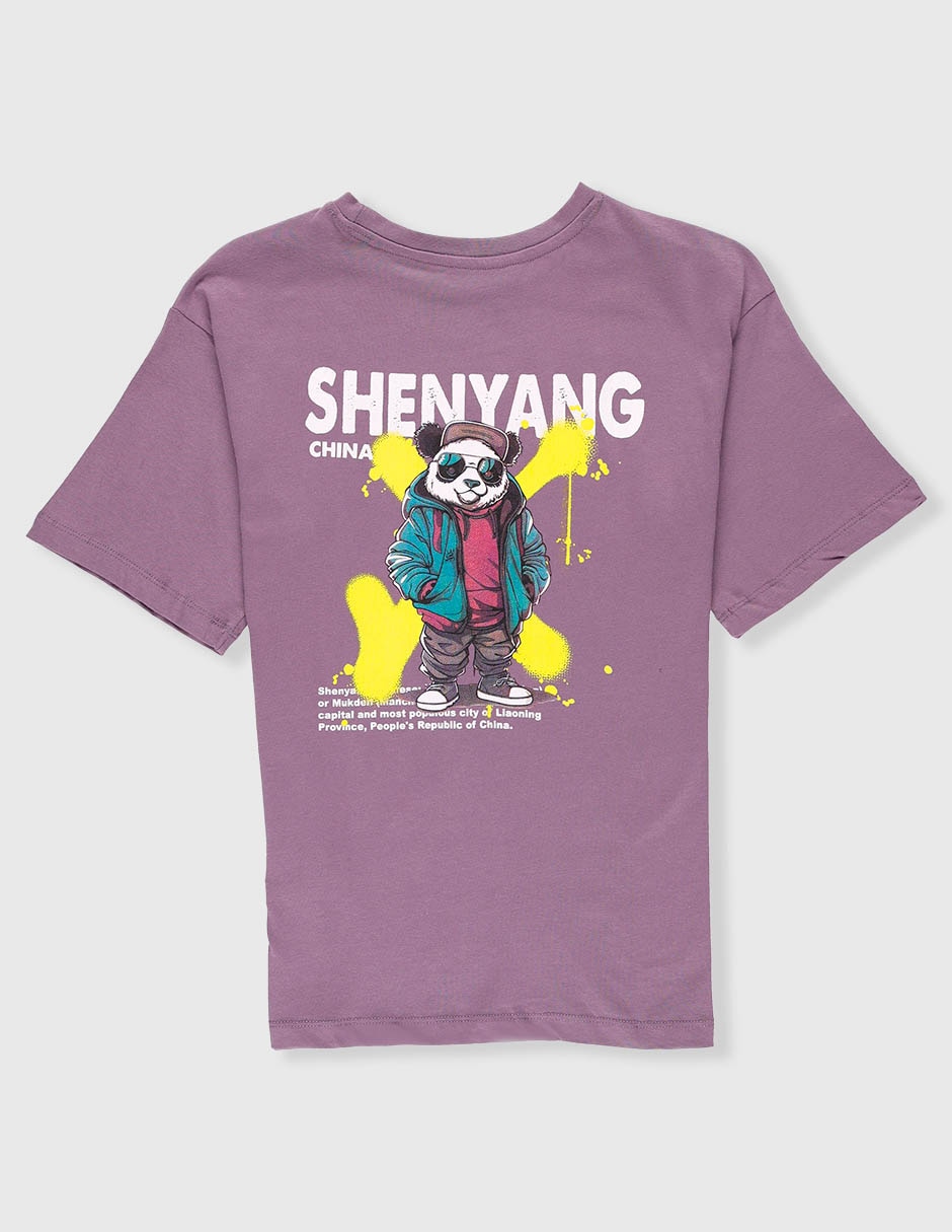 Playera manga corta para niño 5
