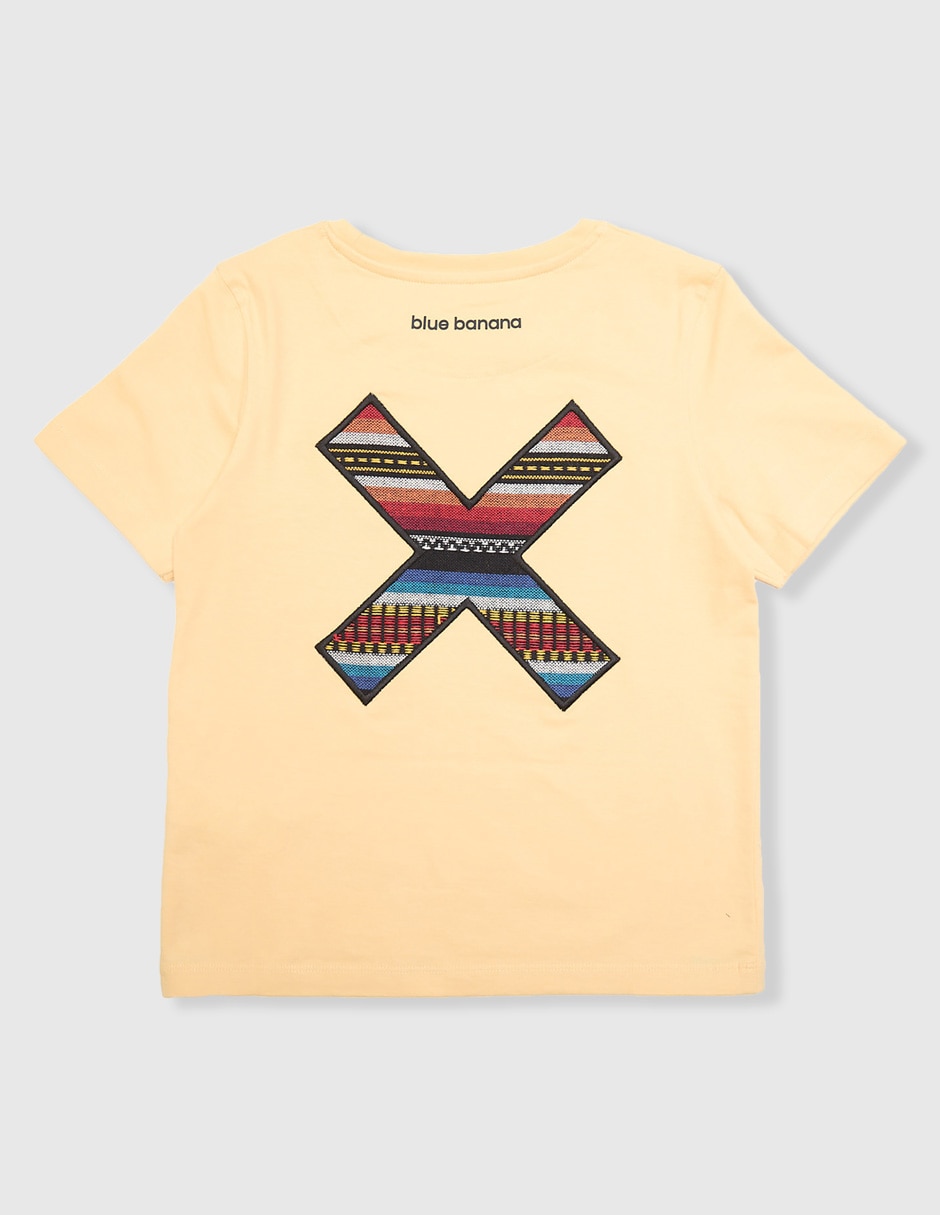 Playera manga corta para niño