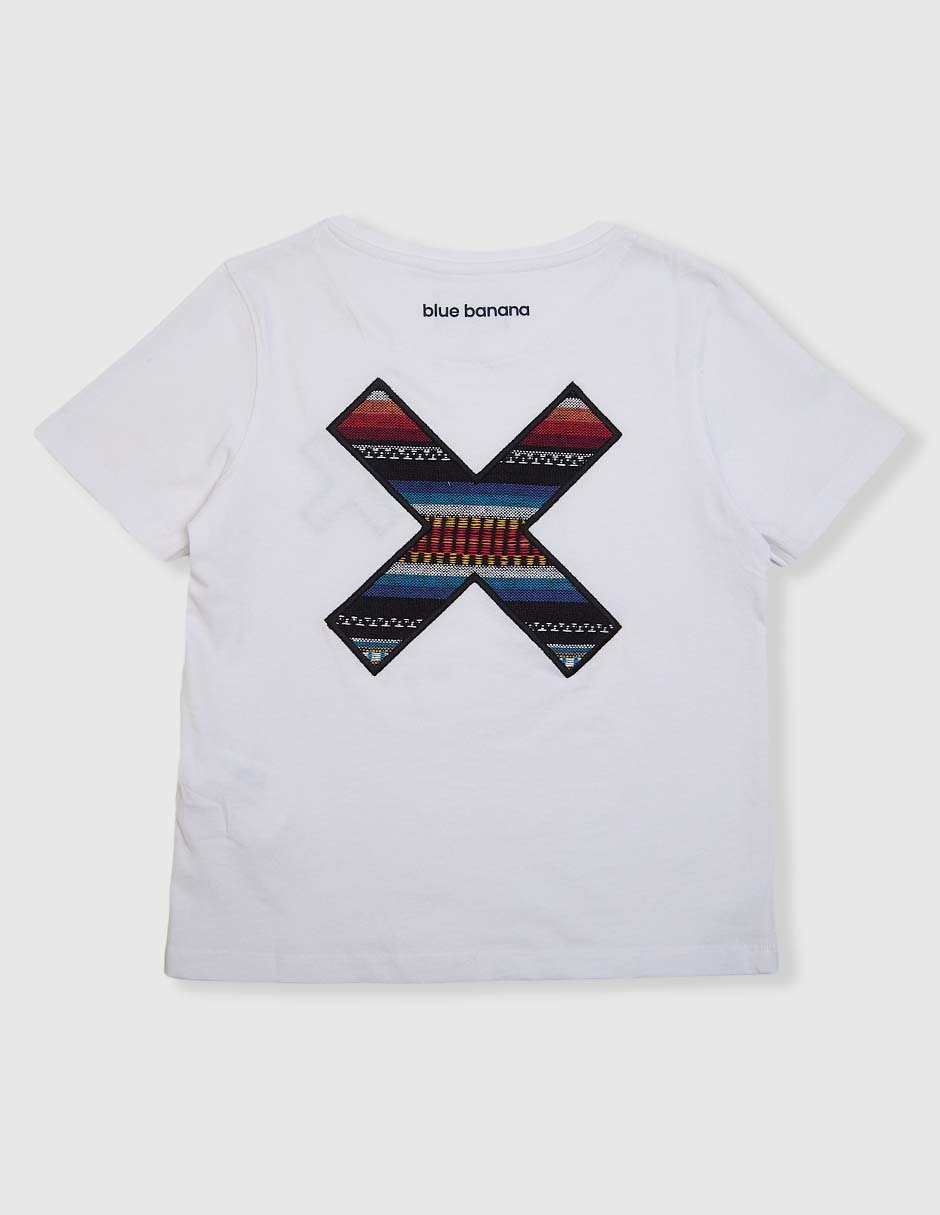 Playera manga corta para niño