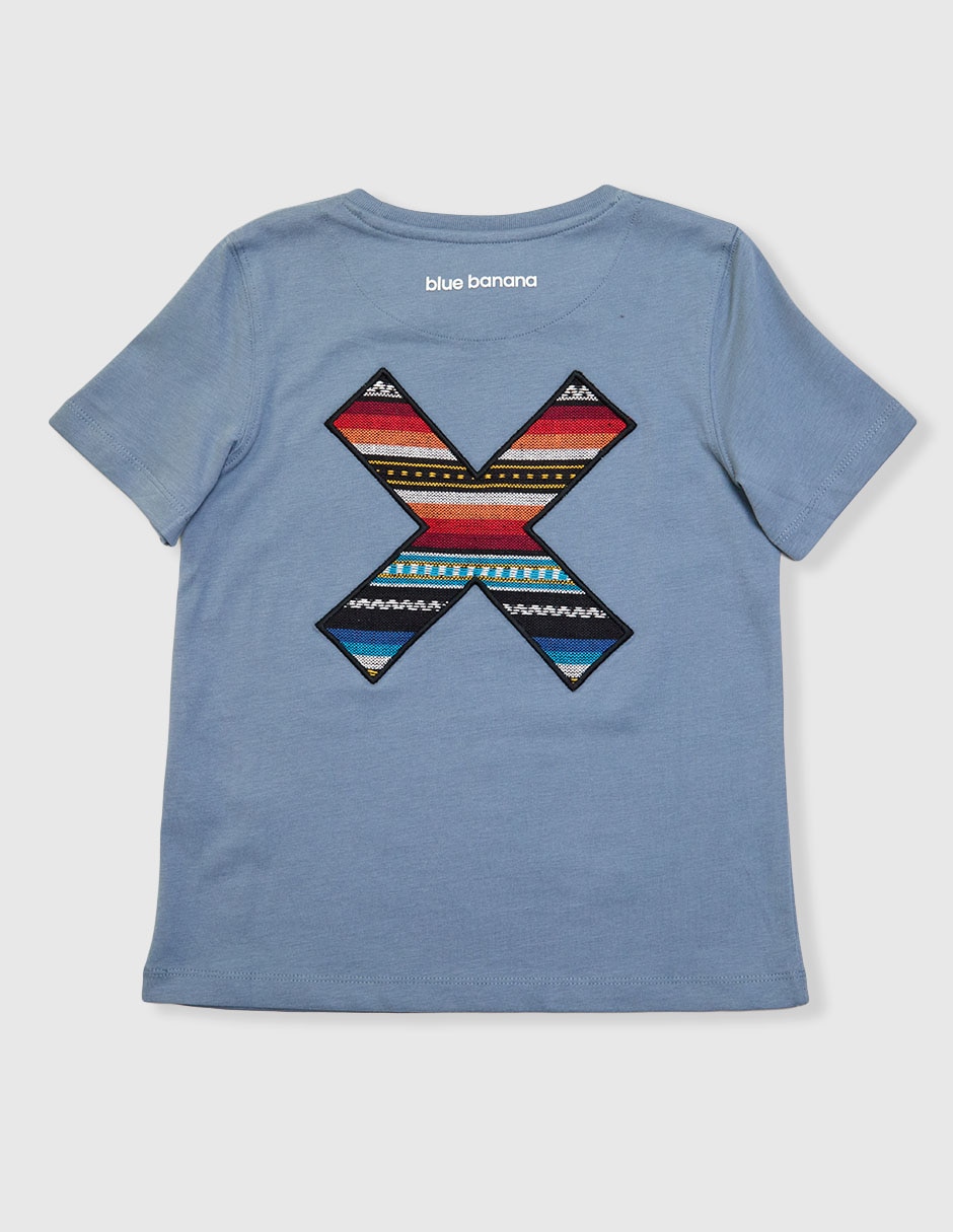 Playera manga corta para niño