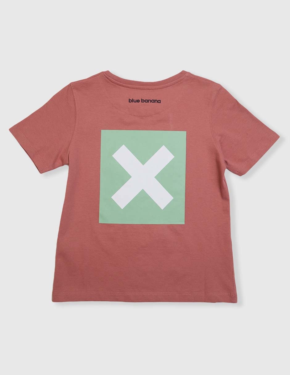 Playera manga corta para niño