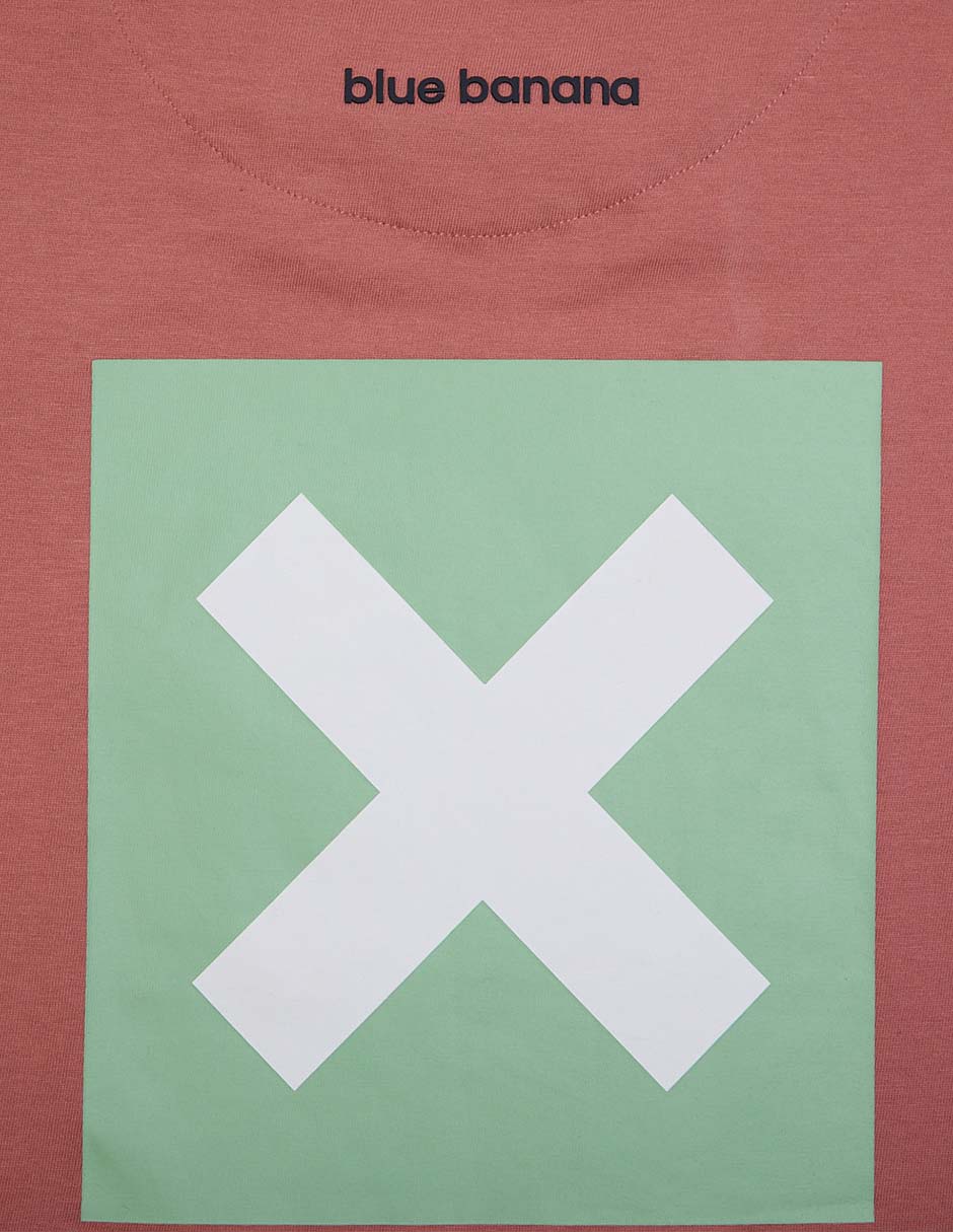 Playera manga corta para niño
