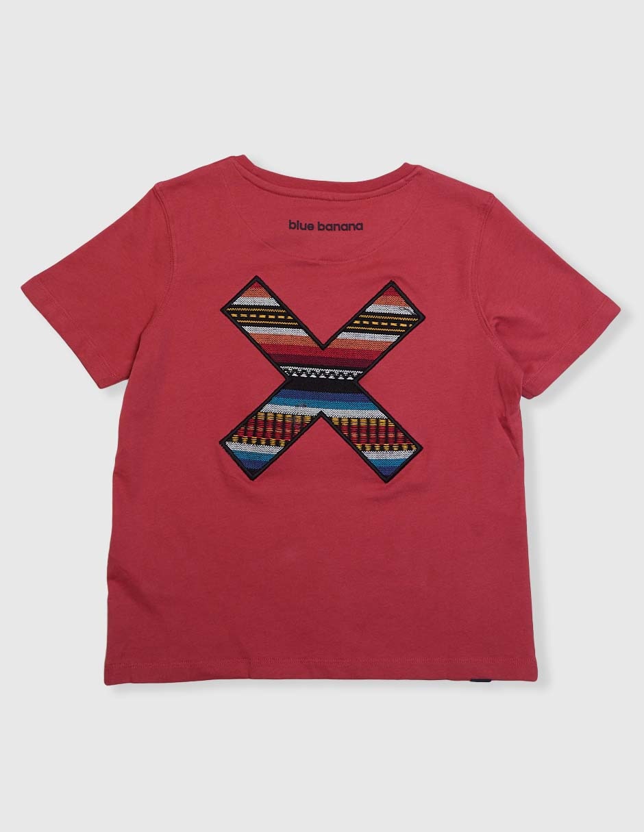 Playera manga corta para niño