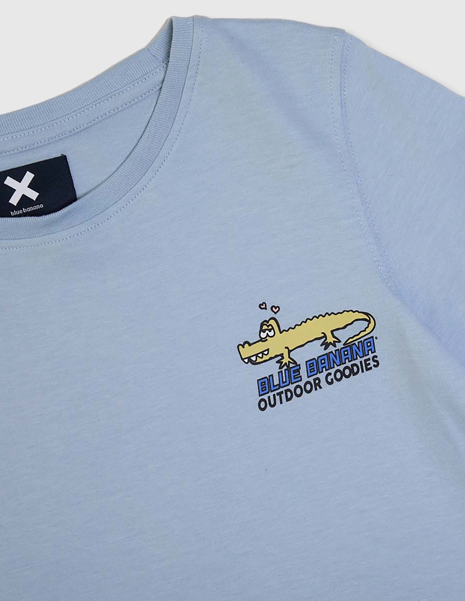 Playera manga corta para niño