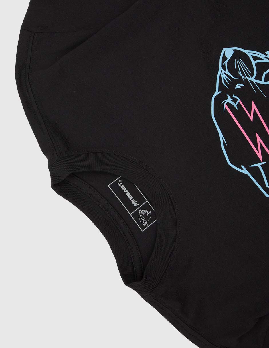 Playera Mr Beast manga corta para niño 3