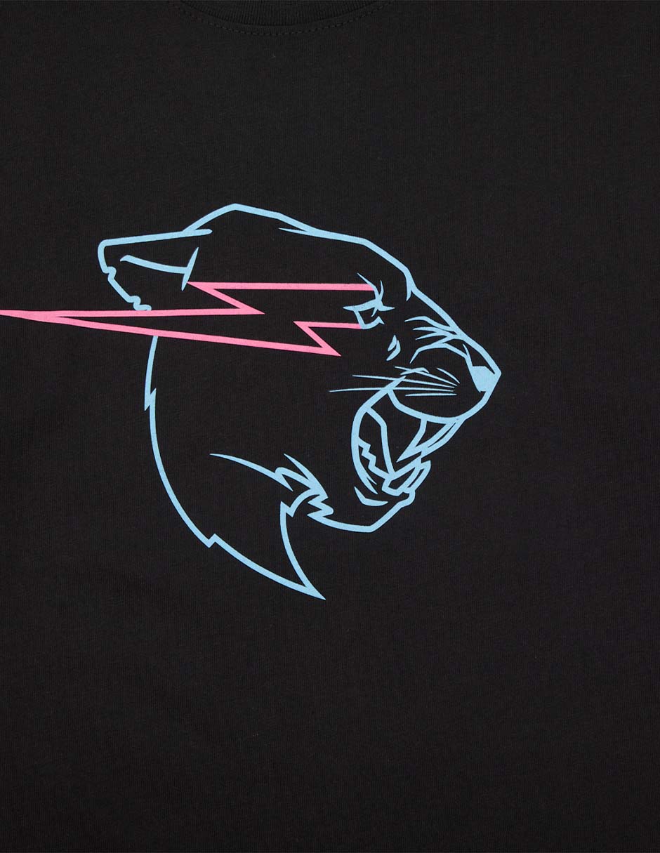 Playera Mr Beast manga corta para niño 2