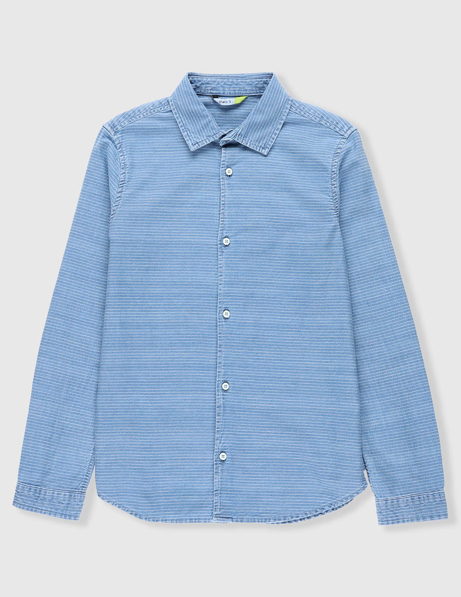 Camisa casual That's It de algodón manga larga para niño