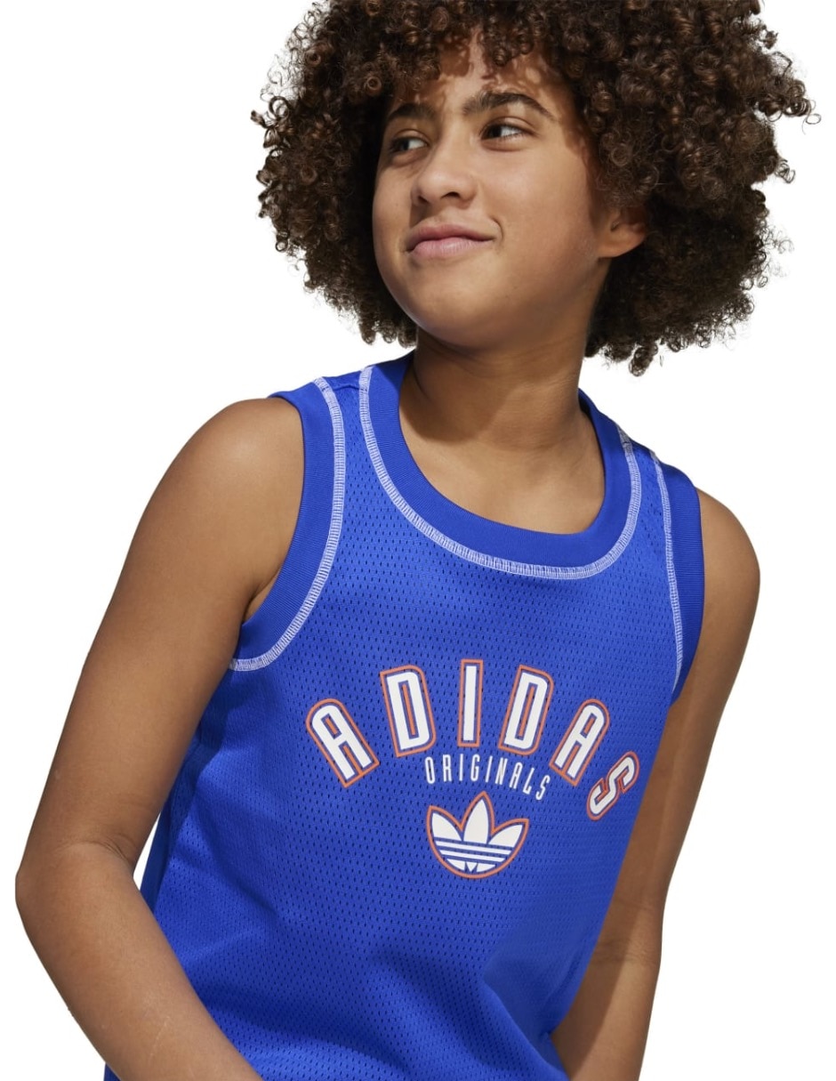 Playera Adidas sin manga para niño