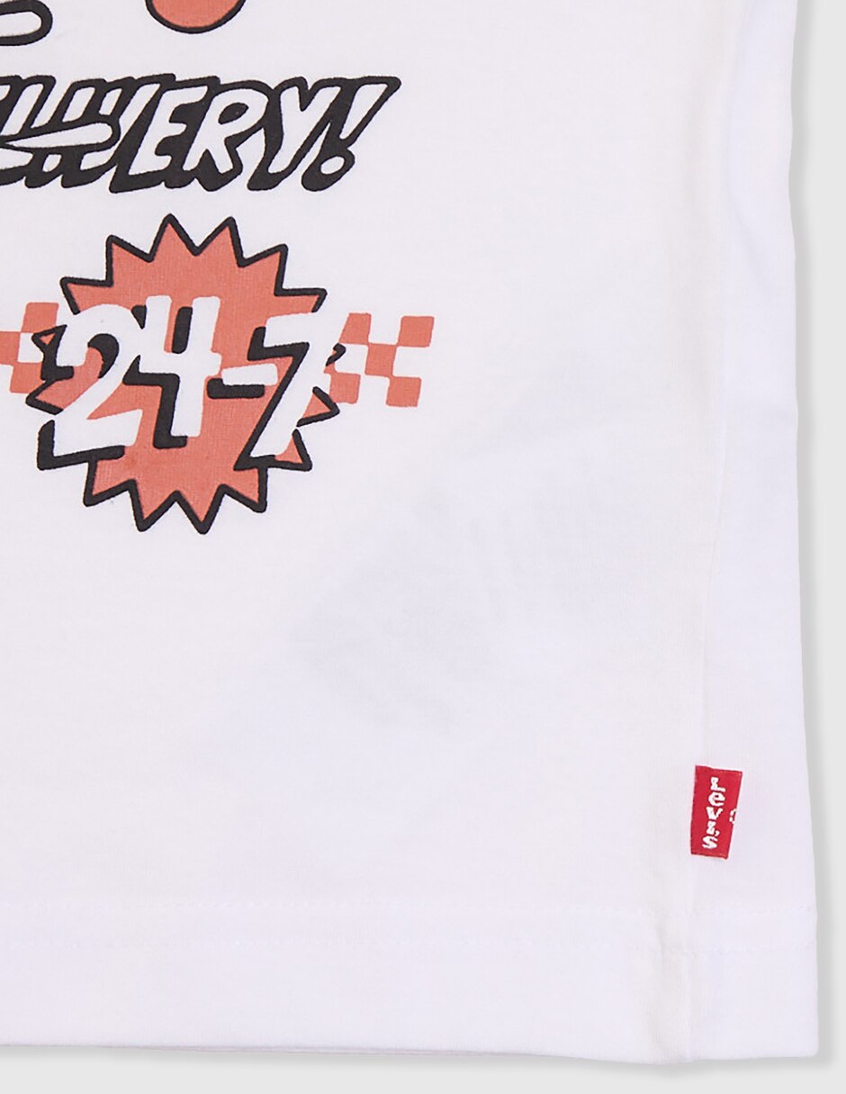 Playera Levi's manga corta para niño
