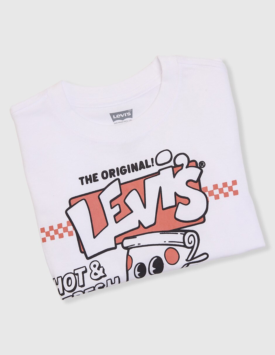 Playera Levi's manga corta para niño