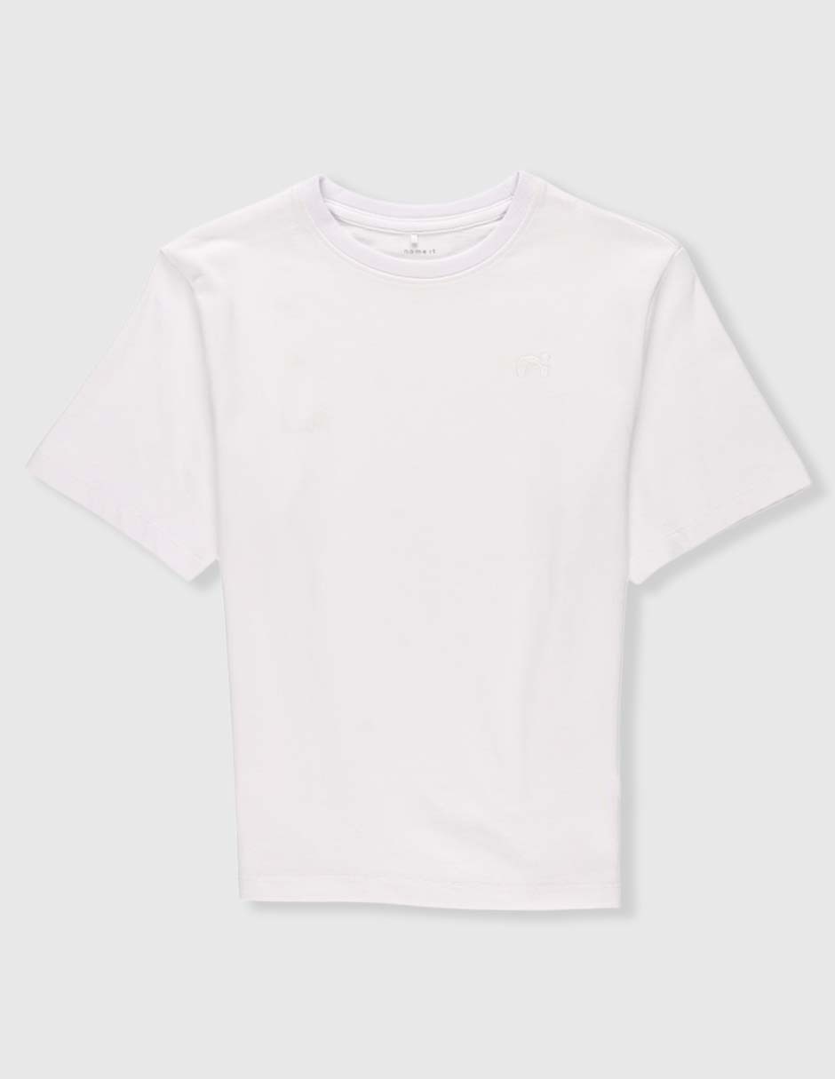 Playera manga corta para niño
