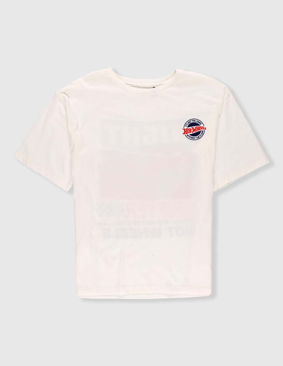 Playera That's It Hot Wheels manga corta para niño