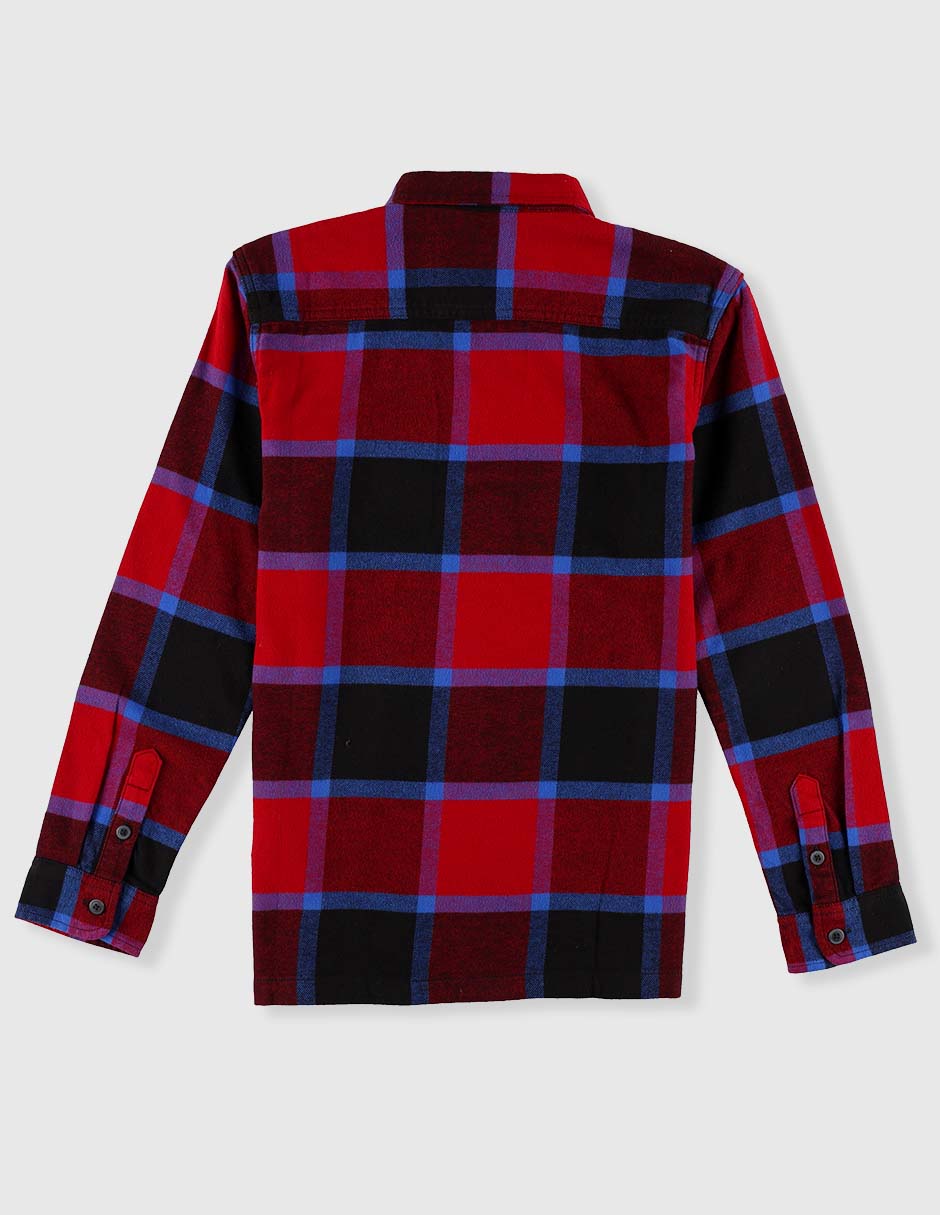 Camisa casual de algodón manga larga para niño