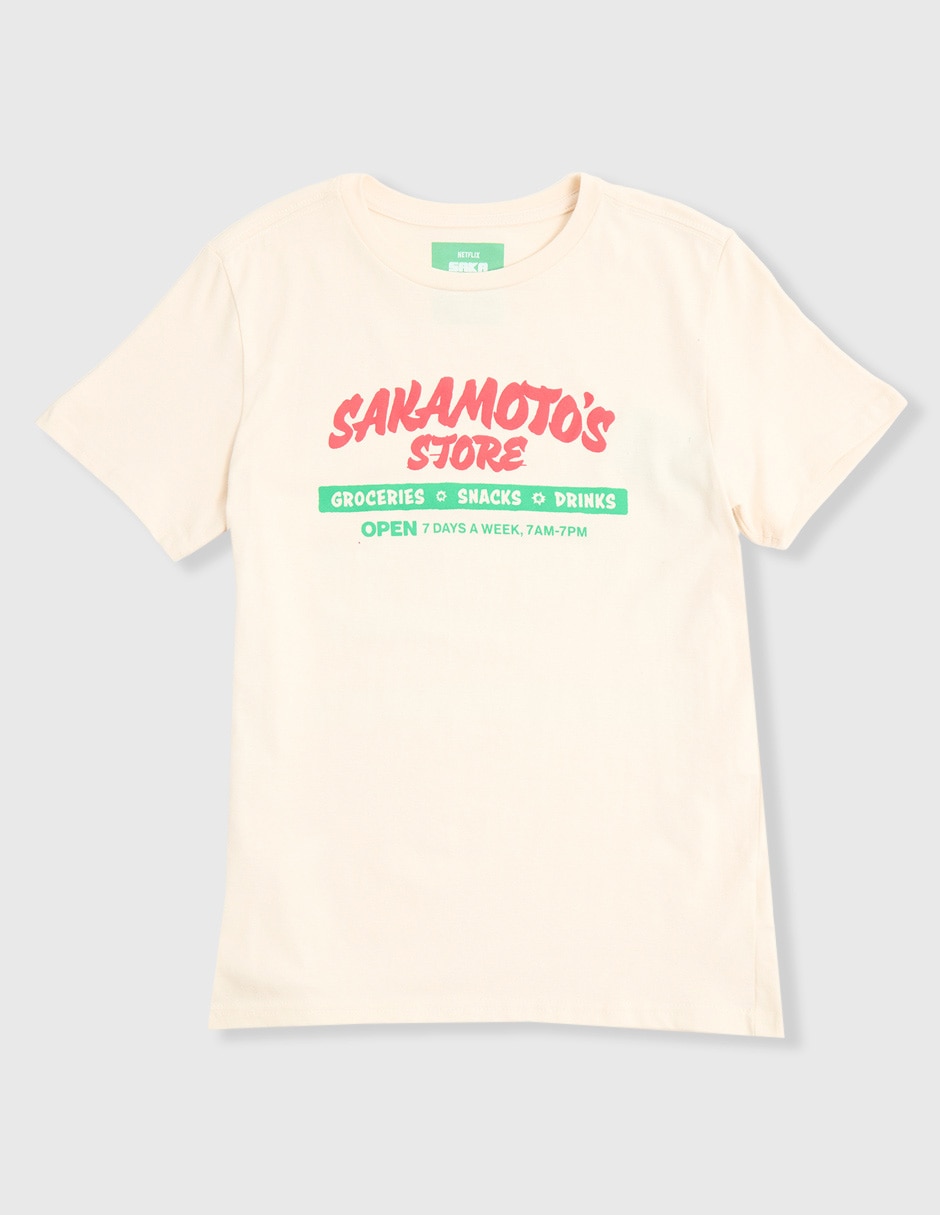 Playera Sakamoto Days manga corta para niño