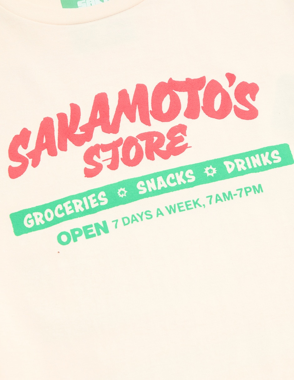 Playera Sakamoto Days manga corta para niño 3