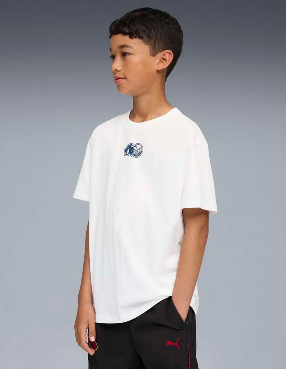 Playera Puma Sonic manga corta para niño