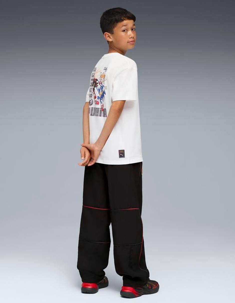Playera Puma Sonic manga corta para niño
