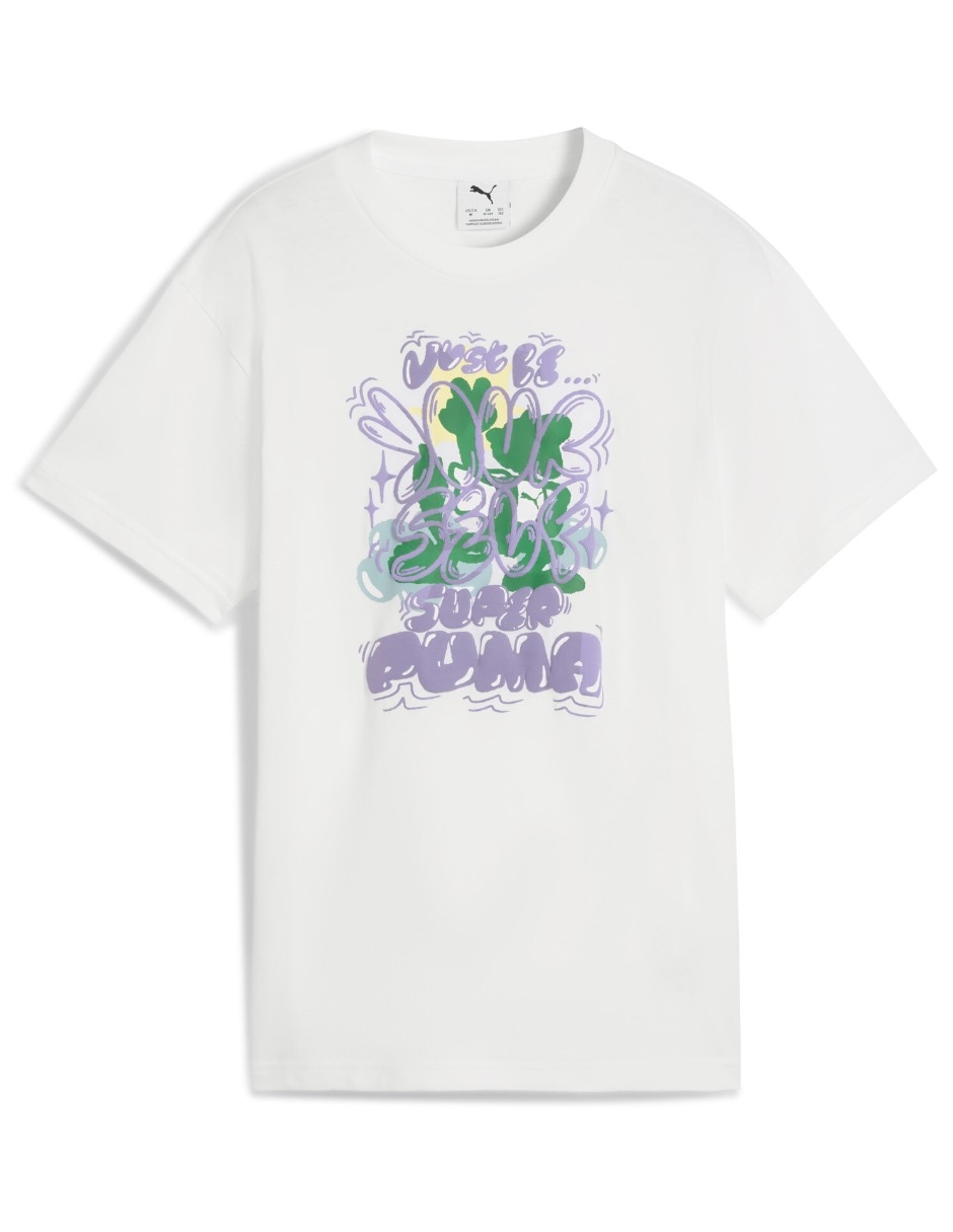 Playera Graphic Super Puma Tee B manga corta para niño Playera Graphic Super Puma Tee B manga corta para niño