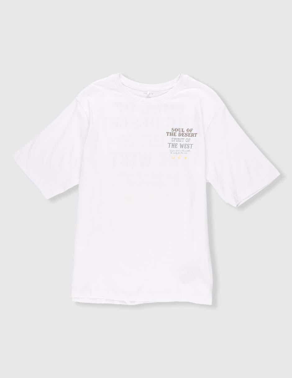 Playera manga corta para niño 1