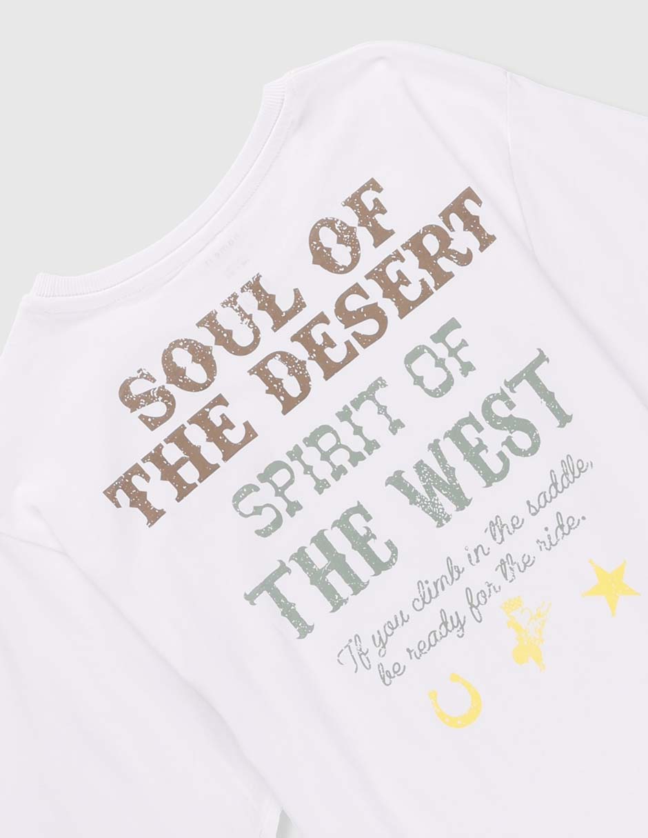 Playera manga corta para niño 2