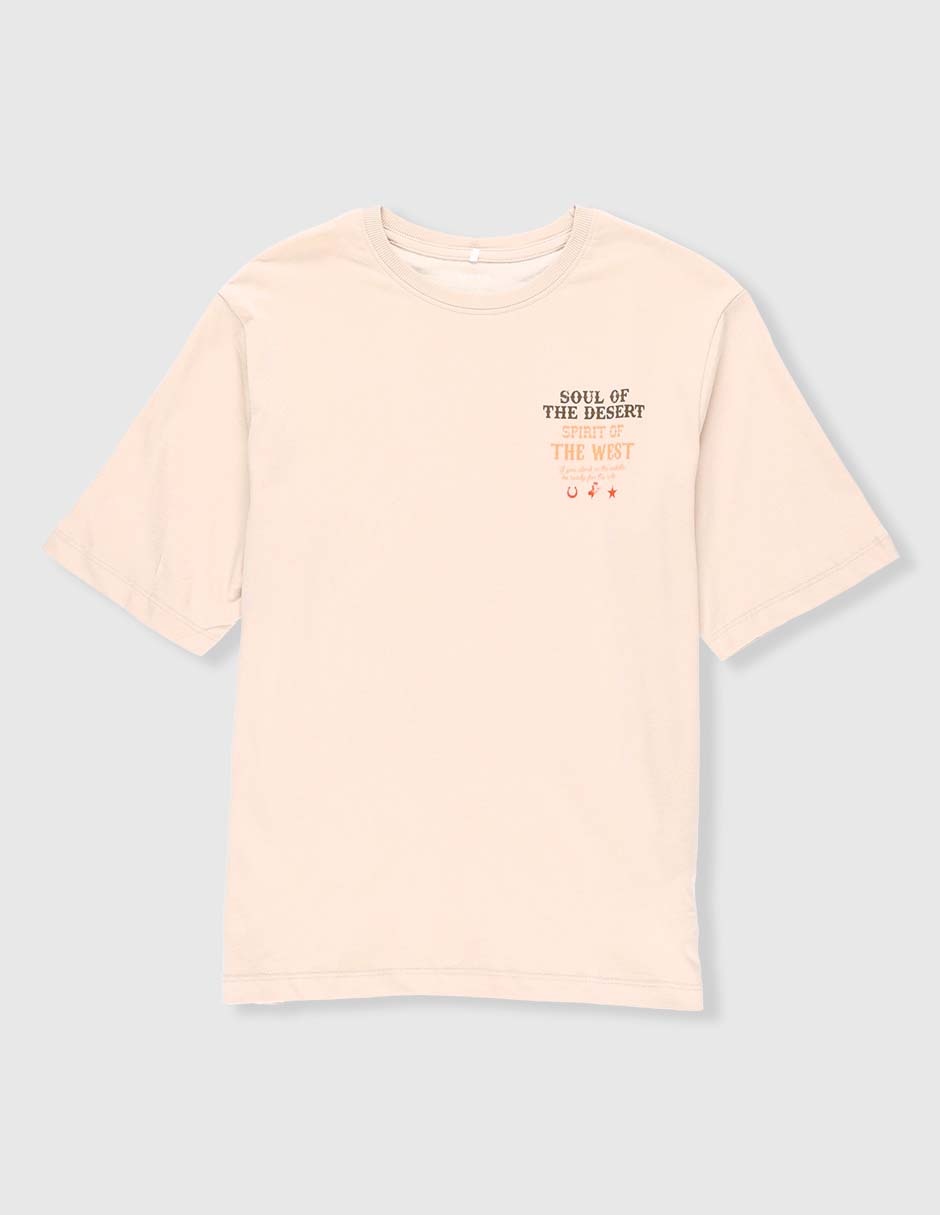 Playera manga corta para niño Playera manga corta para niño