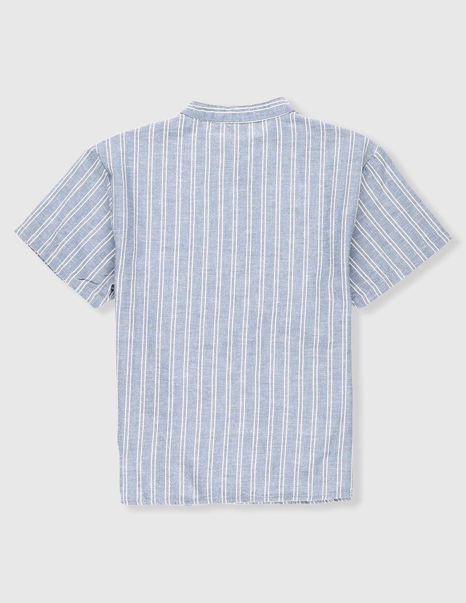 Camisa casual Name It de algodón manga corta para niño