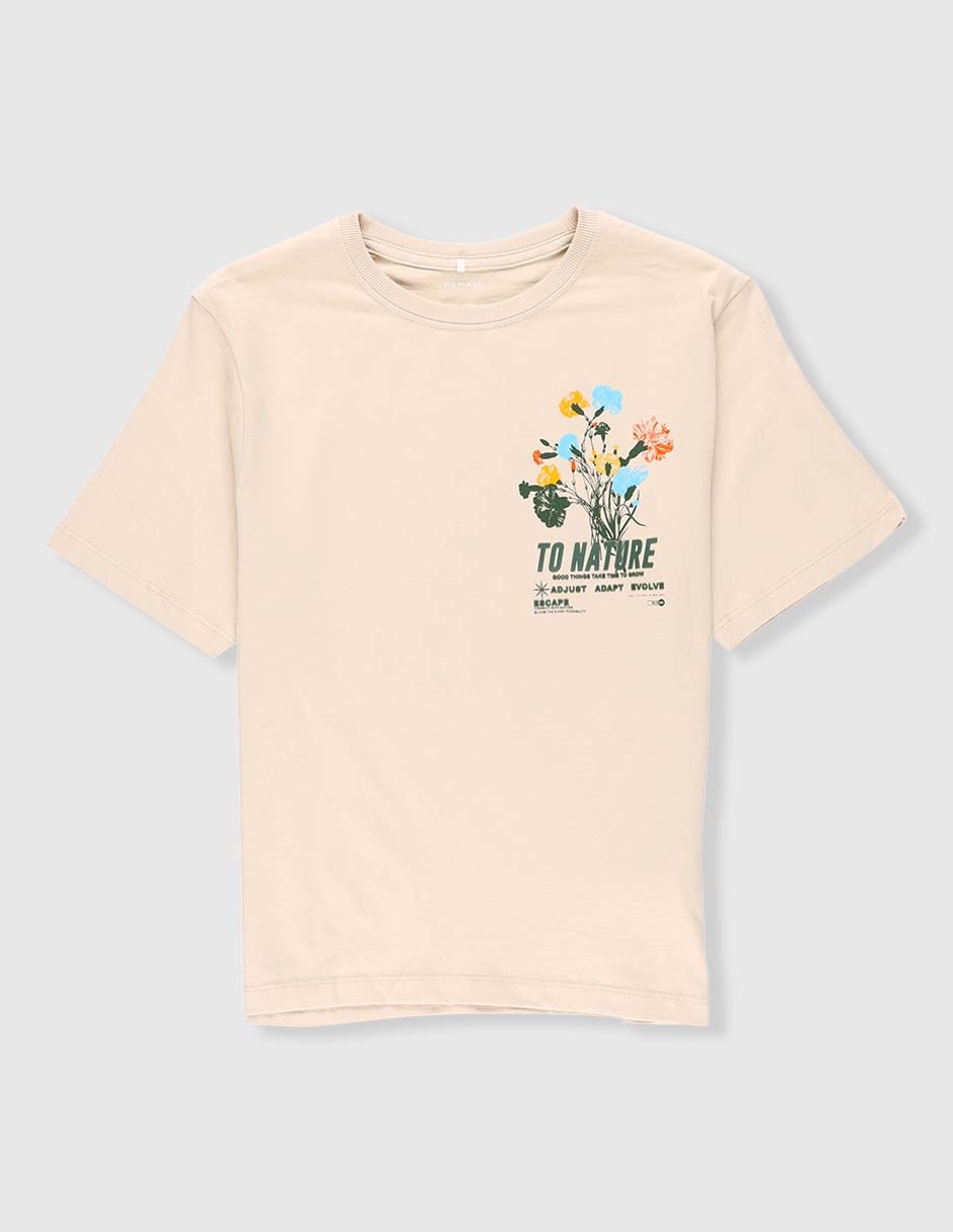Playera Name It manga corta para niño