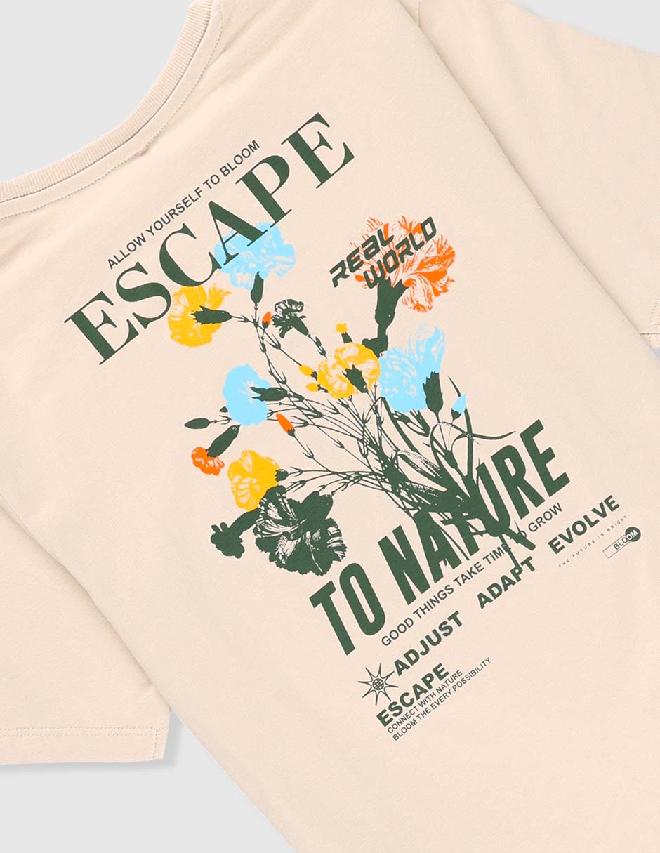 Playera manga corta para niño 4