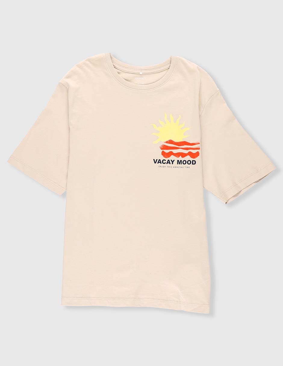 Playera manga regular para niño Playera manga regular para niño