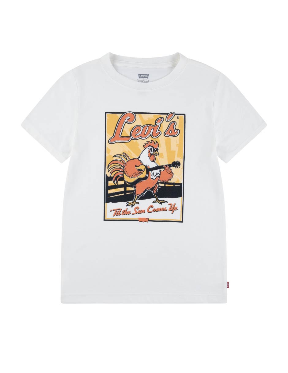 Playera manga corta para niño Playera manga corta para niño