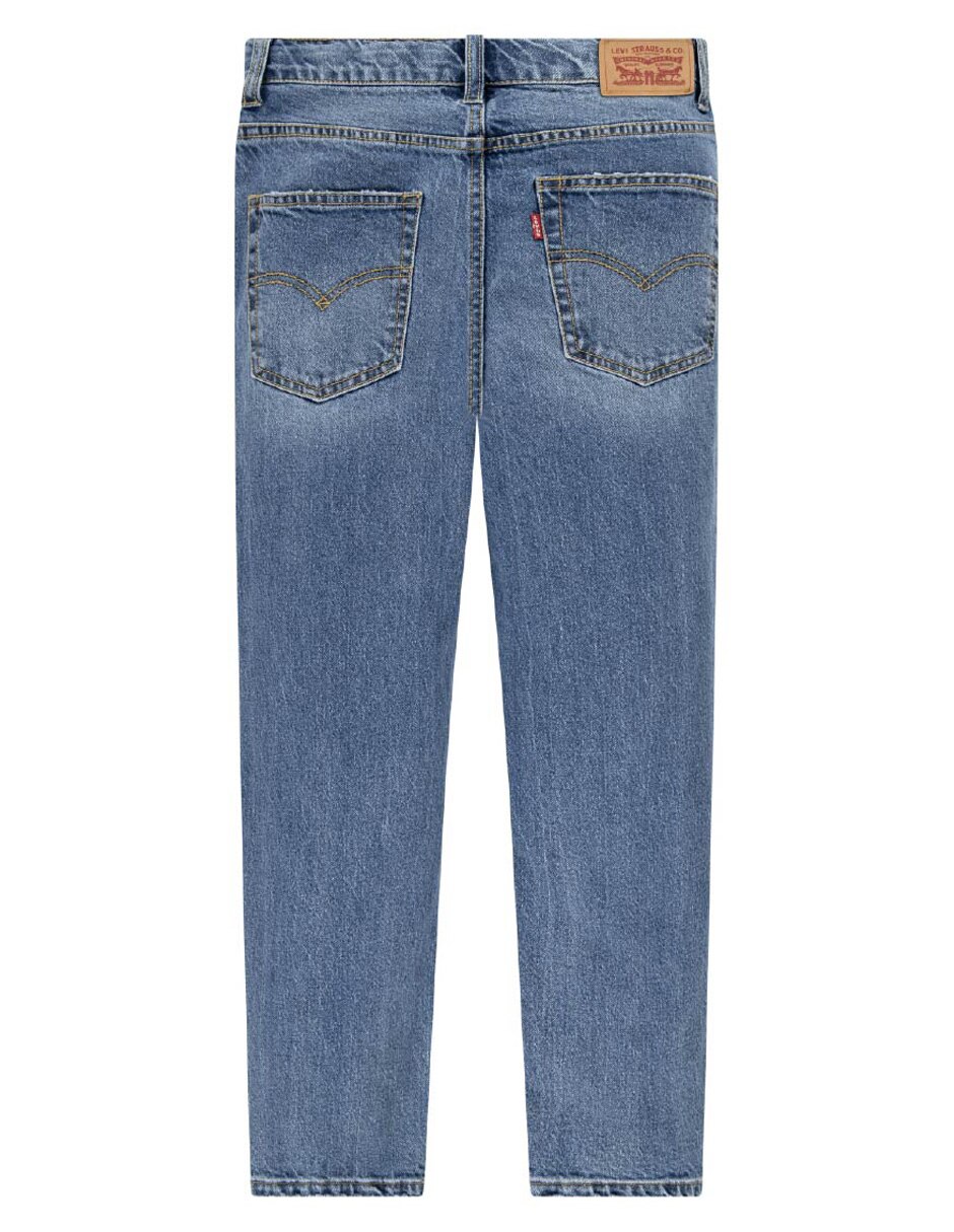 Jeans amplio Levi's 91L229-BGN lavado medio para niño