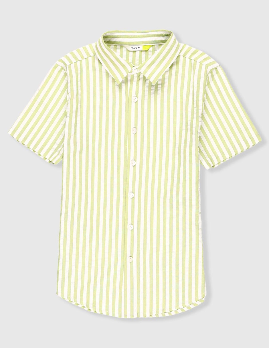 Camisa casual manga corta para niño