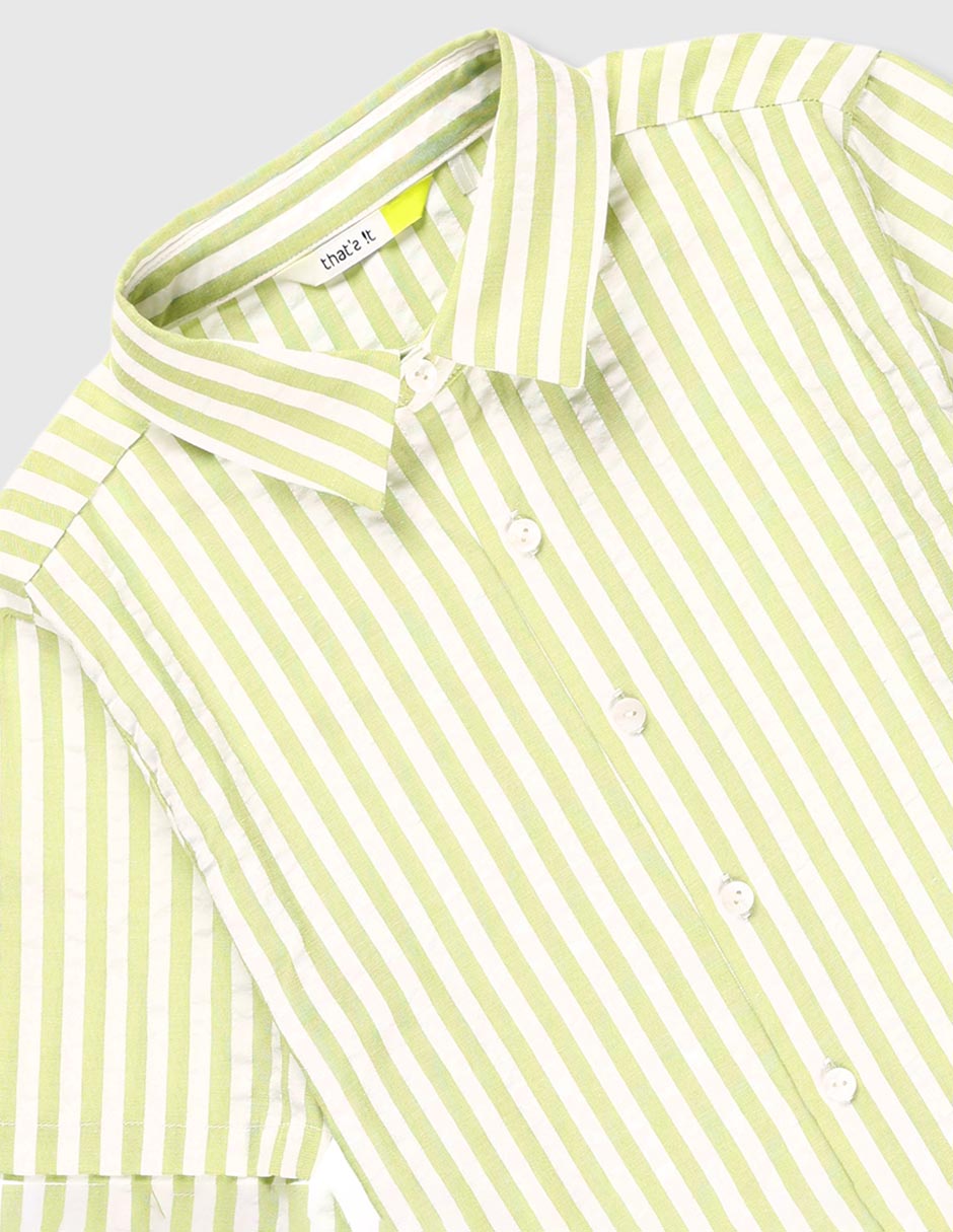 Camisa casual manga corta para niño 3