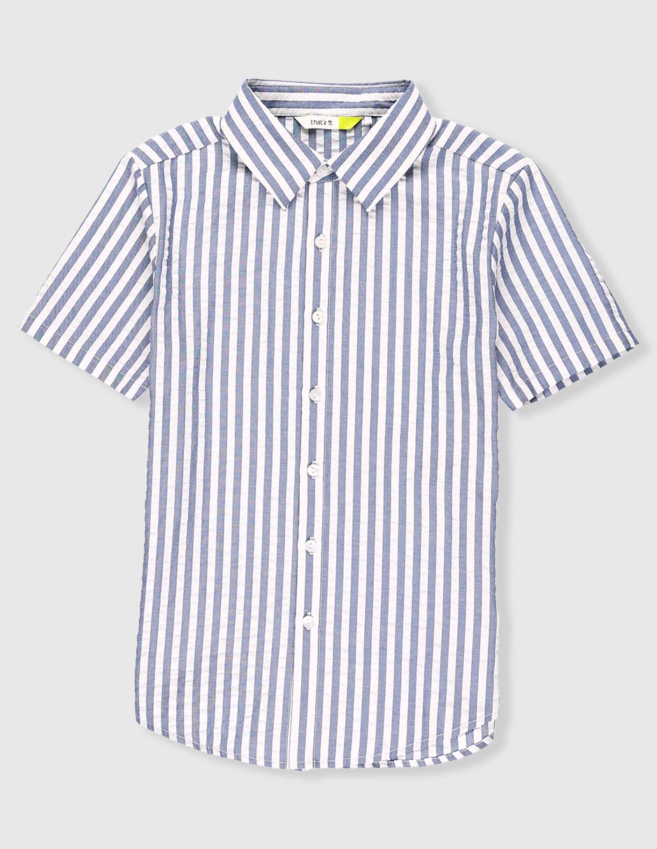 Camisa casual manga corta para niño