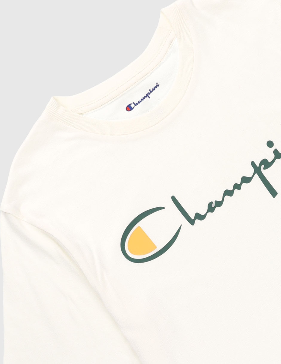 Playera manga corta para niño
