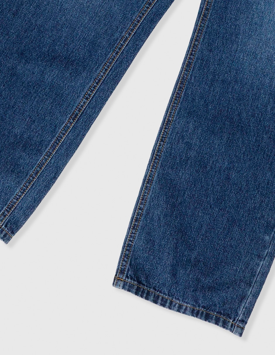 Jeans straight That's It lavado stone wash para niño